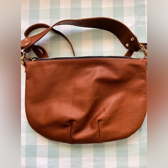 Clare V. Moyen Messenger tan - Picture 5 of 6